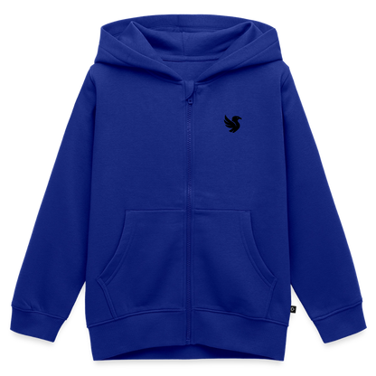 Heritage Kids Zip Hoodie - Royalblau