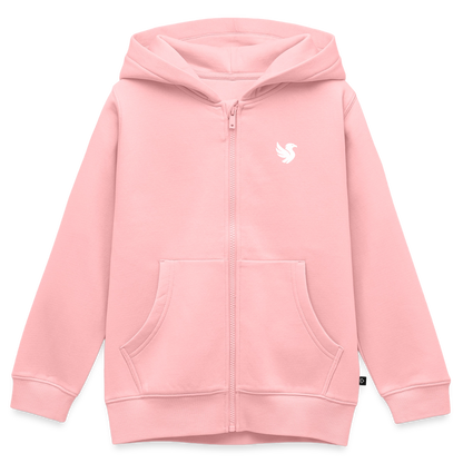Heritage Kids Zip Hoodie (Ivory) - Rosa