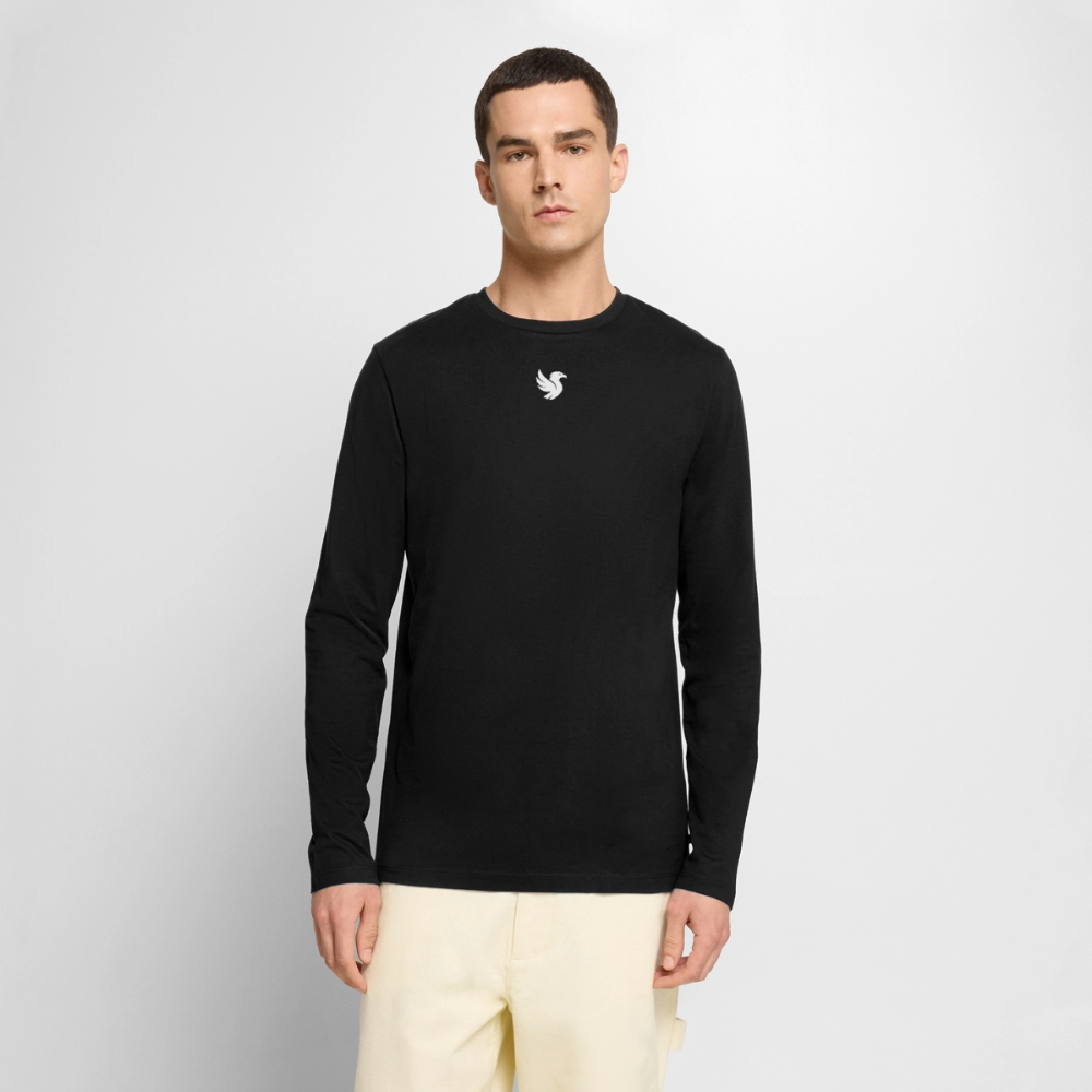 Core Longsleeve (Ivory) - Schwarz