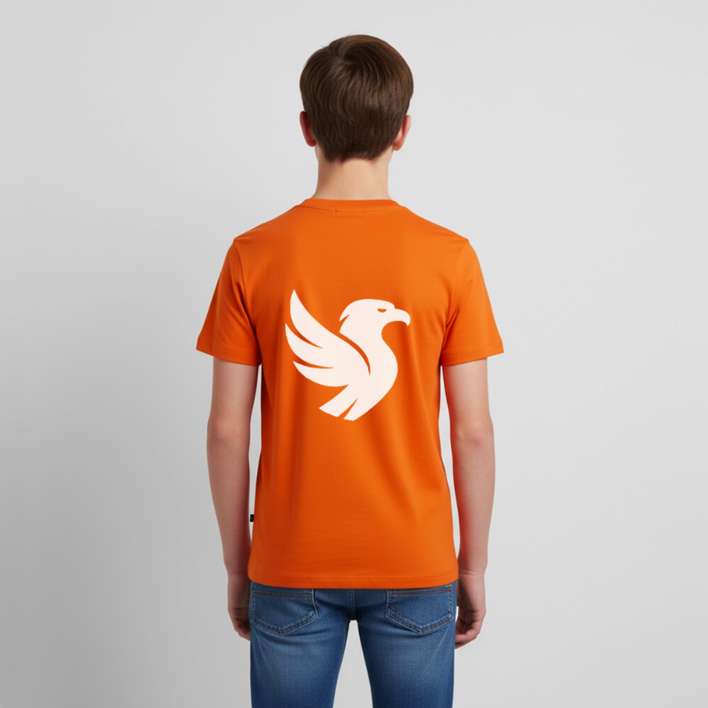 "Big Bird" Backprint Tee - Orange 