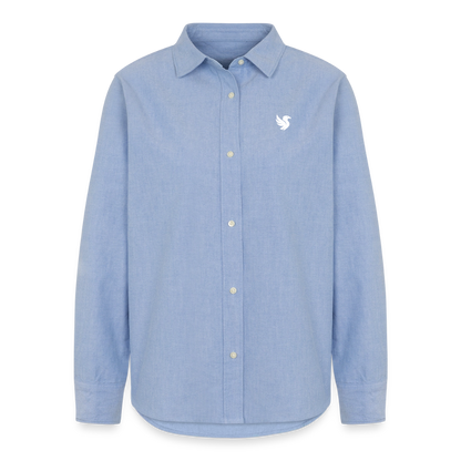 Élise Oxford (Ivory) - Carolina Blue