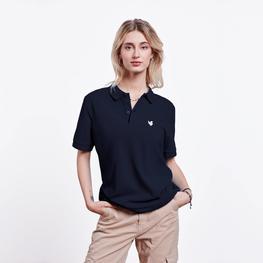 Omnia Piqué Polo (Ivory) - Navy