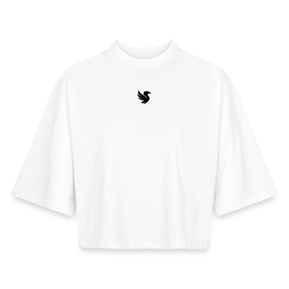 Boxy Cropped (Onyx) - Weiß