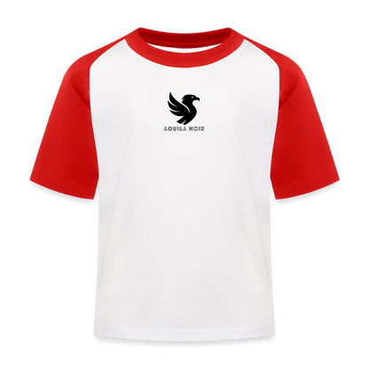 Vintage Raglan Jr. - Weiß/Rot