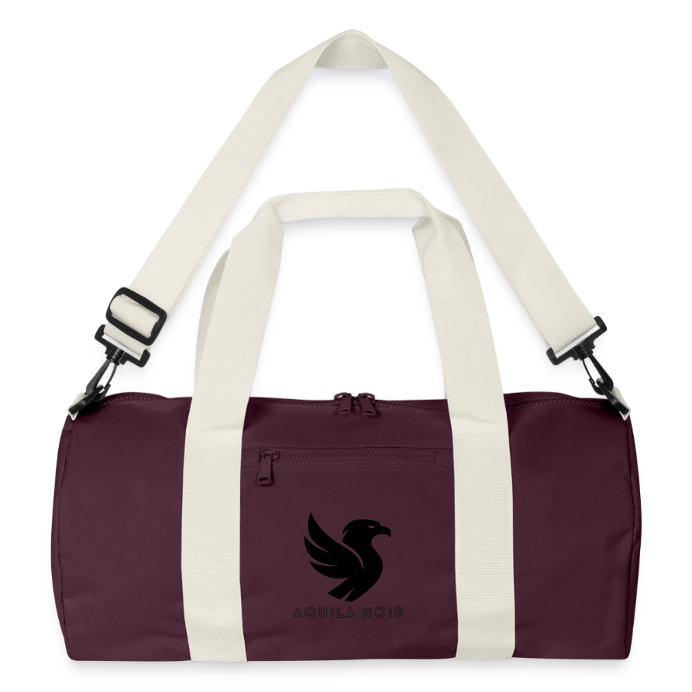 Amour Gym Bag (Onyx) - Bordeaux/Offwhite