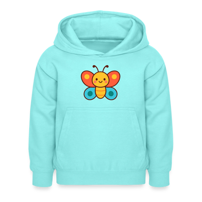 Butterfly Kids Hoodie - Pfefferminze