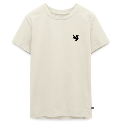 "Essential" Tee (Onyx) - Naturweiß