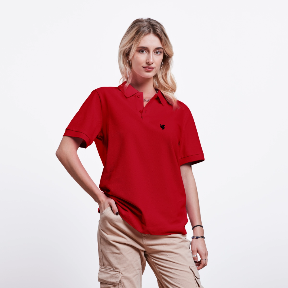 Omnia Piqué Polo (Onyx) - Rot