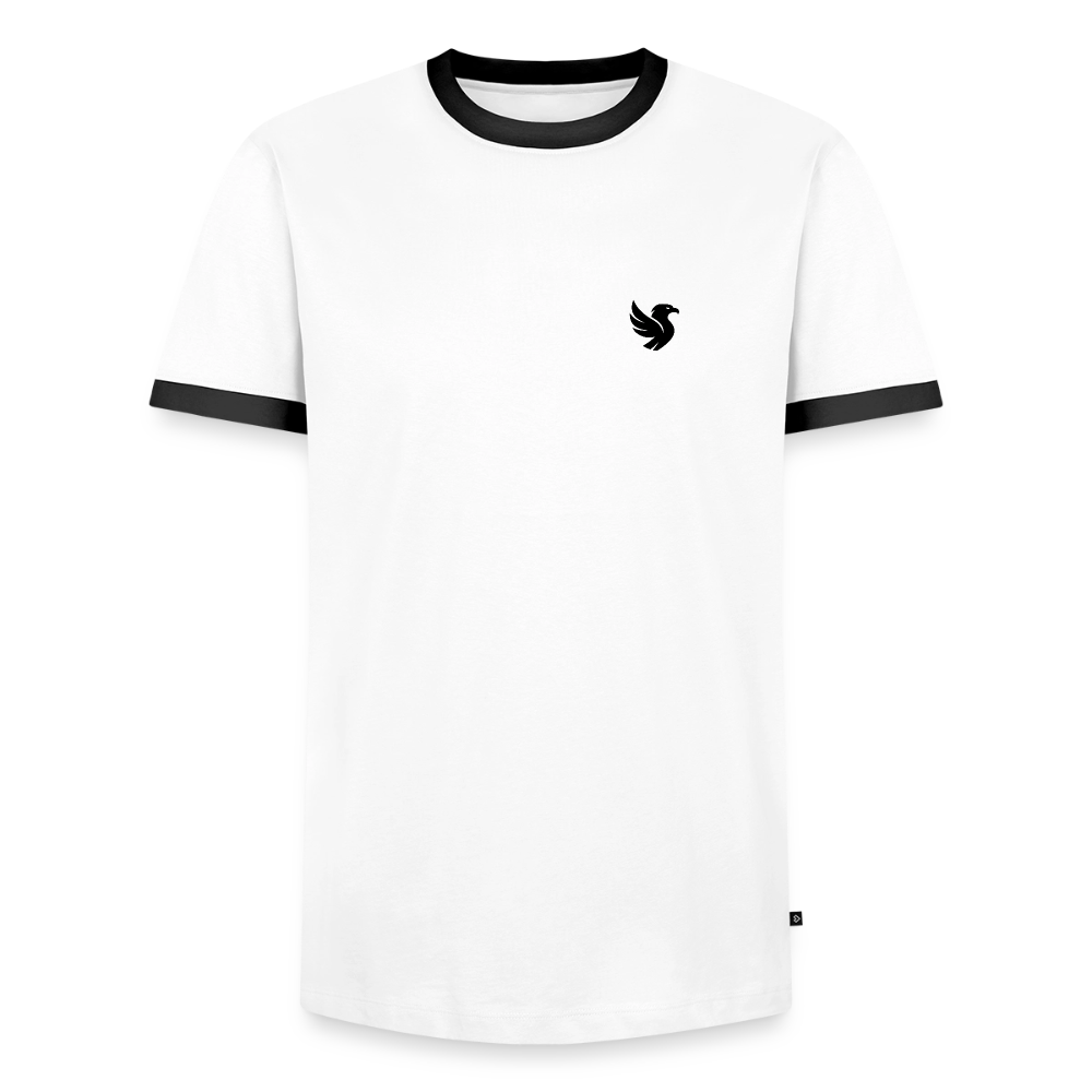 Velmont Ringer Tee (Onyx) - Weiß/Schwarz