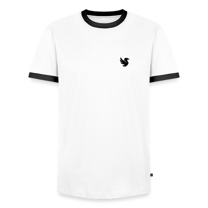 Velmont Ringer Tee (Onyx) - Weiß/Schwarz