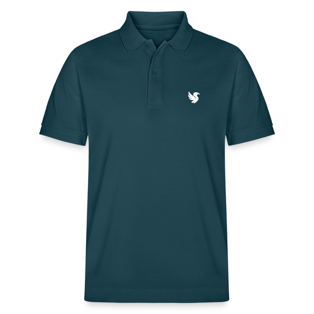 Omnia Piqué Polo (Ivory) - Dunkles Petrol