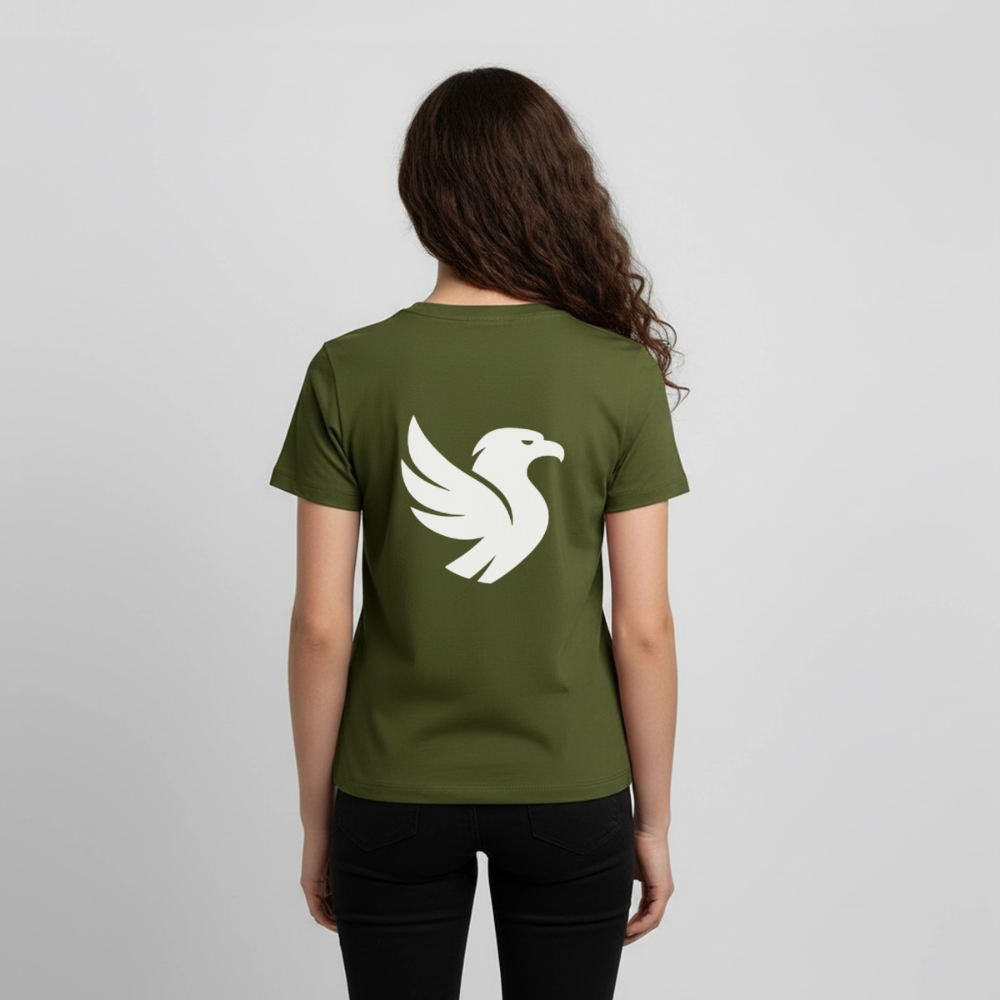 "Big Bird" Backprint Tee - Khaki