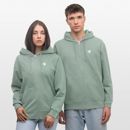 Cultivator Heavy Zip (Ivory) - Helles Graugrün