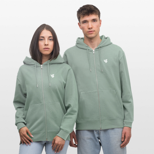 Cultivator Heavy Zip (Ivory) - Helles Graugrün