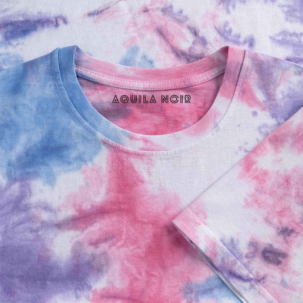 Aura Tie Dye - Pink/Lila/Blau
