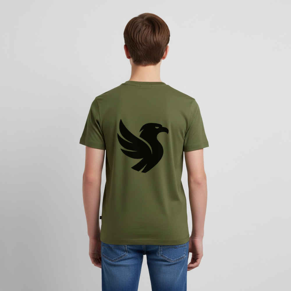 "Big Bird" Backprint Tee - Khaki