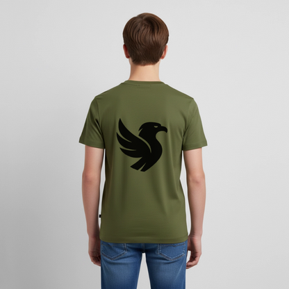 "Big Bird" Backprint Tee - Khaki