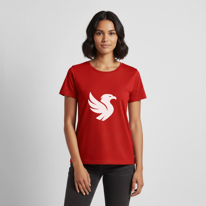 L’Aigle Statement Tee (Ivory) - Rot