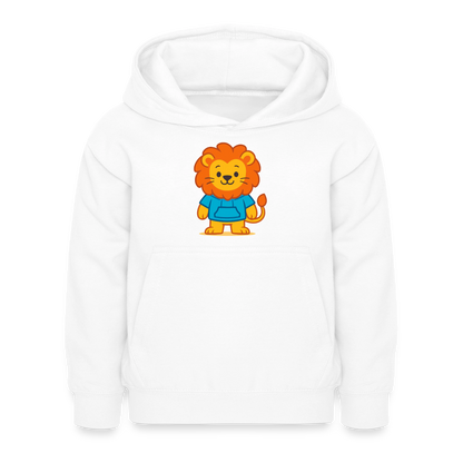 Lion Kids Hoodie - Weiß