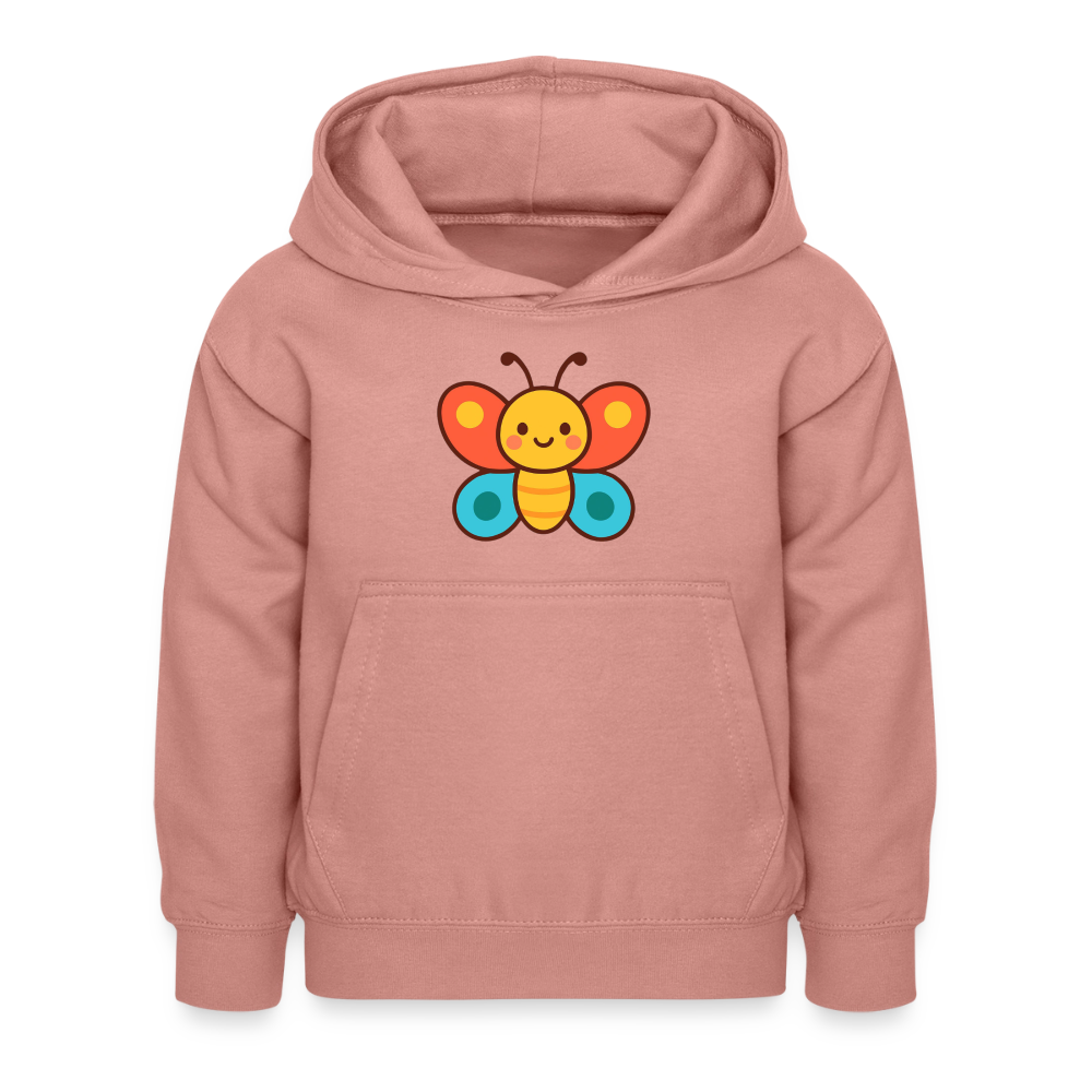 Butterfly Kids Hoodie - Altrosa