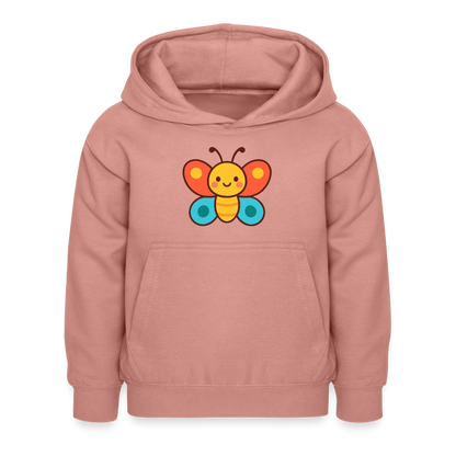 Butterfly Kids Hoodie - Altrosa