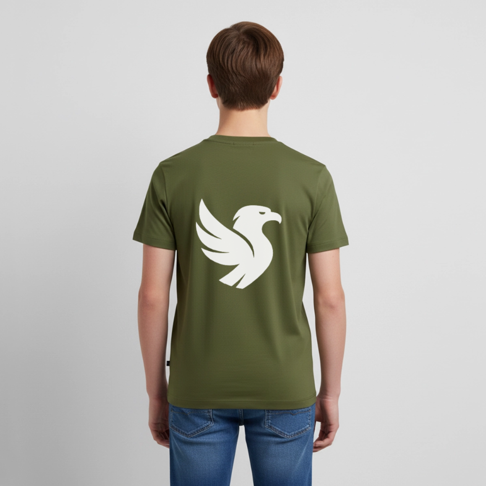"Big Bird" Backprint Tee - Khaki