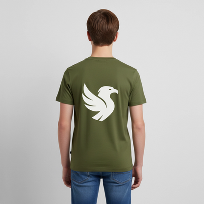 "Big Bird" Backprint Tee - Khaki