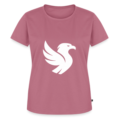 L’Aigle Statement Tee (Ivory) - Mauve