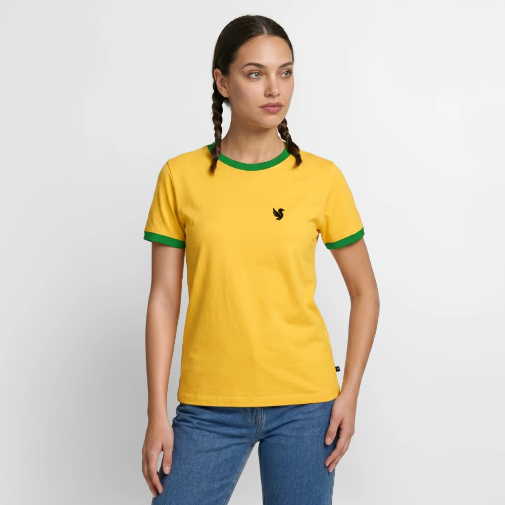Velmont Ringer Tee (Onyx) - Gelb/Grün 