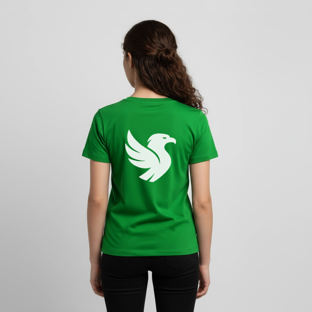 "Big Bird" Backprint Tee - Grün