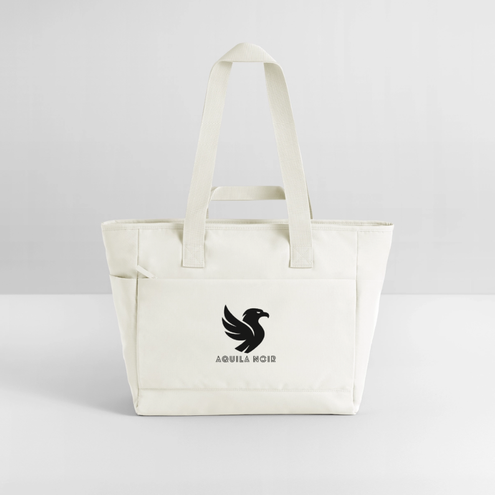 Voyage Tote (Onyx) - Naturweiß