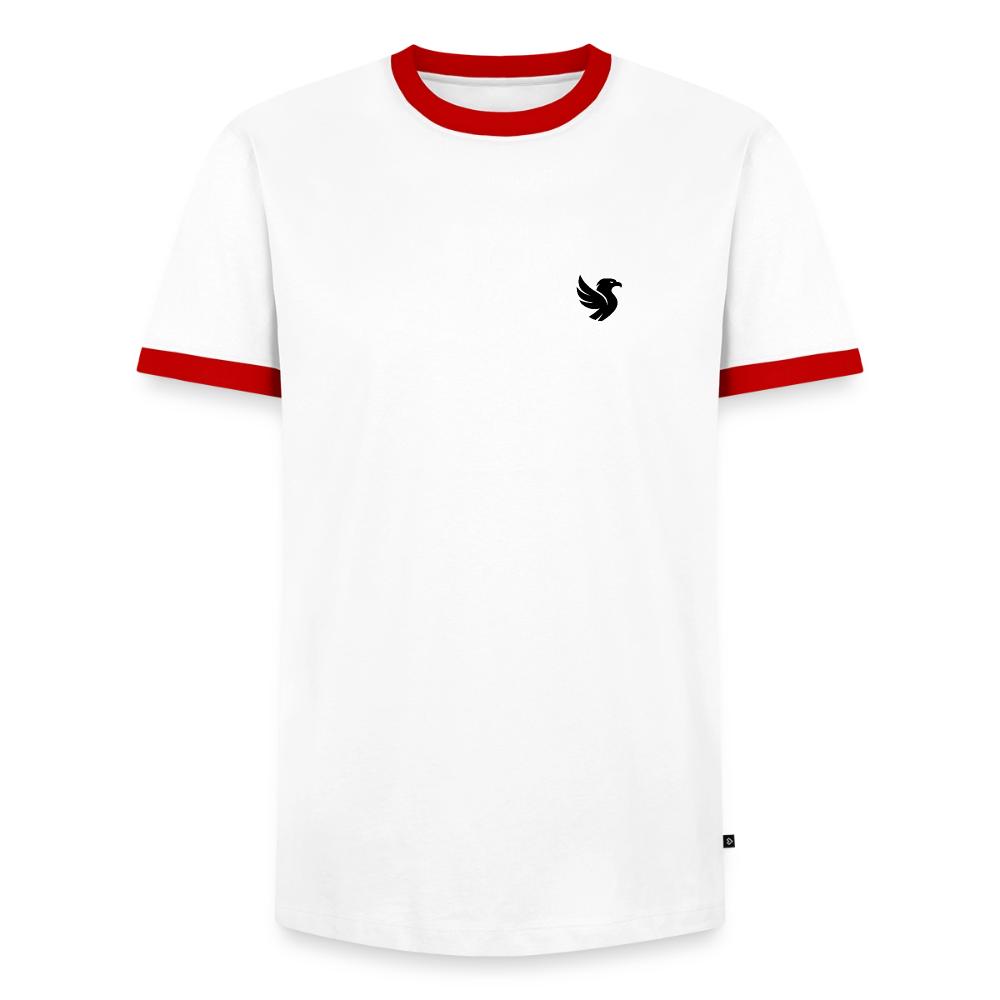Velmont Ringer Tee (Onyx) - Weiß/Rot 