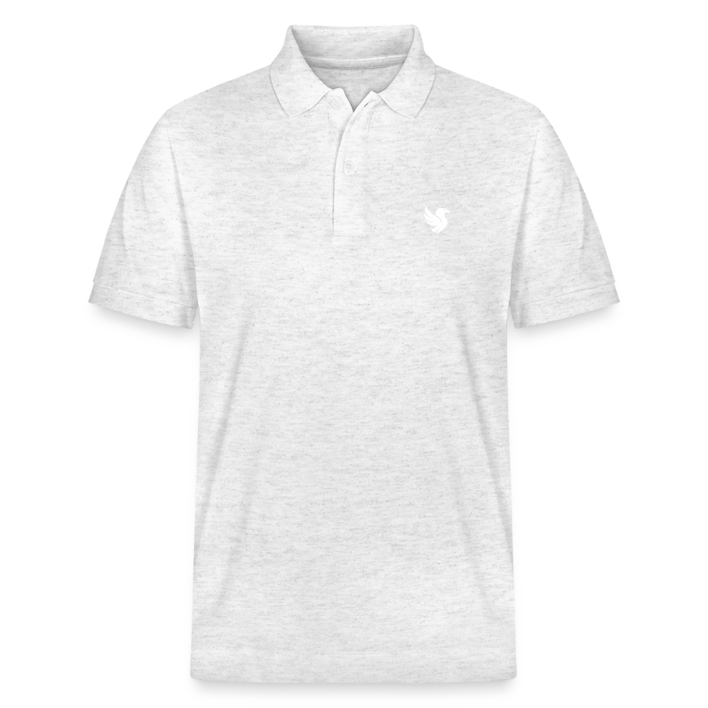 Omnia Piqué Polo (Ivory) - Weiß meliert