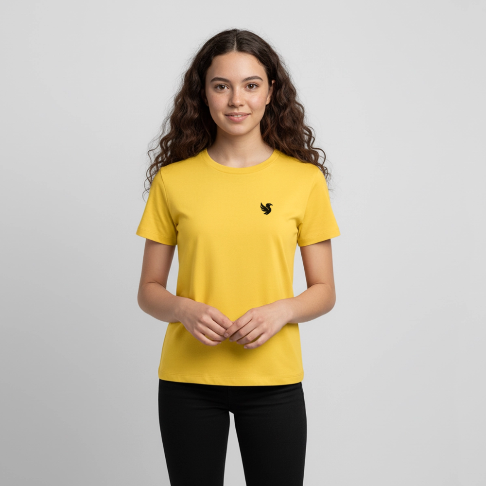 "Essential" Tee (Onyx) - Sonnengelb