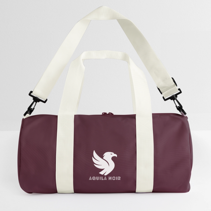 Amour Gym Bag (Ivory) - Bordeaux/Offwhite