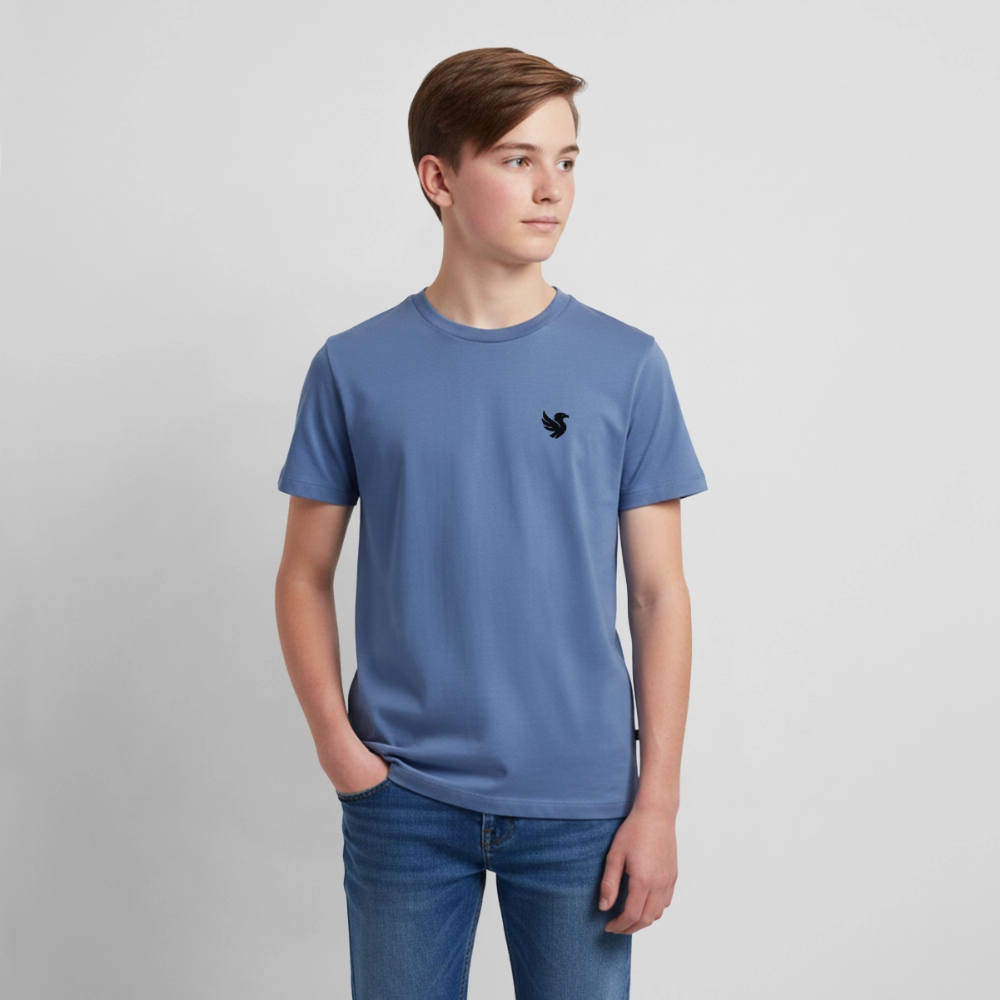 "Essential" Tee (Onyx) - Taubenblau