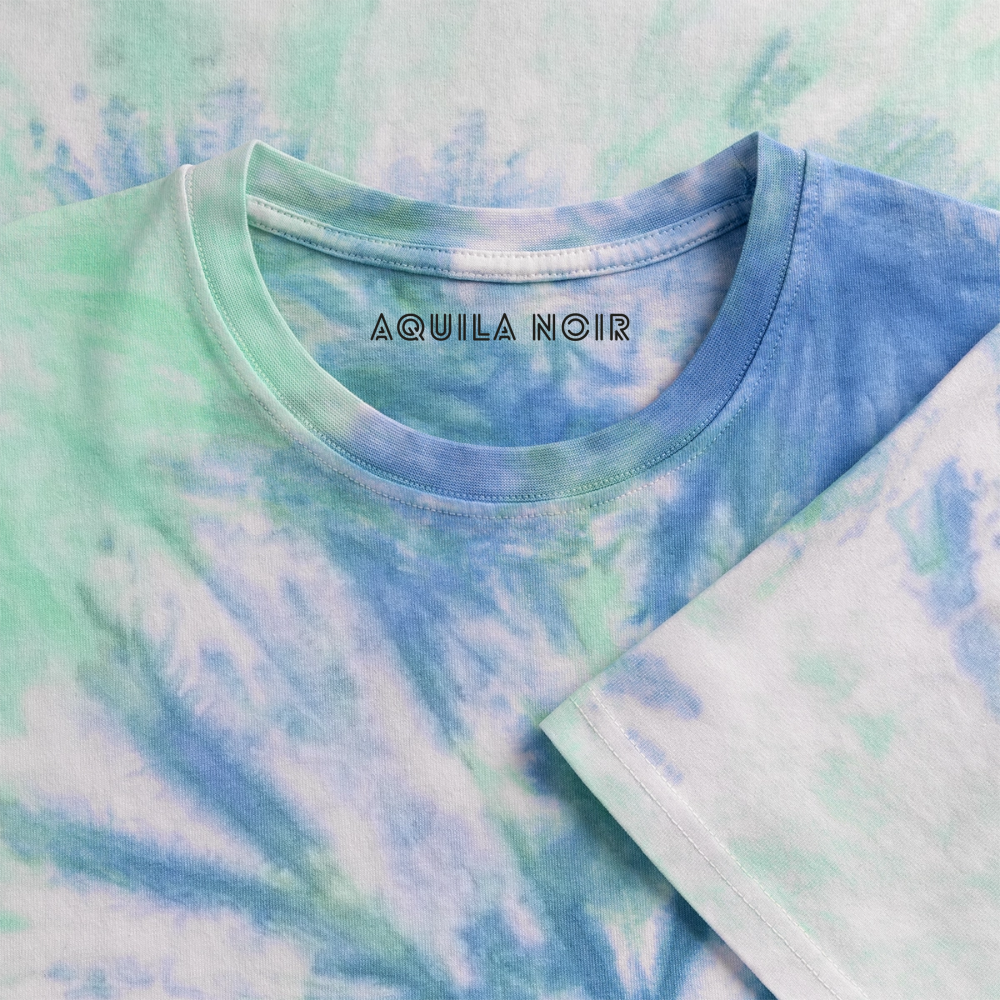 Aura Tie Dye - Spiralblau