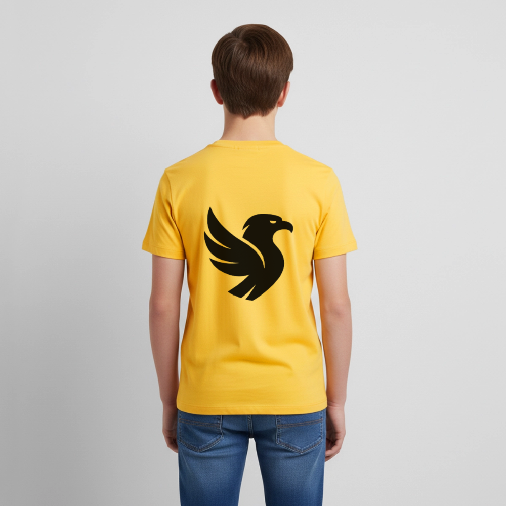 "Big Bird" Backprint Tee - Sonnengelb