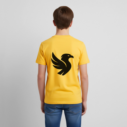 "Big Bird" Backprint Tee - Sonnengelb