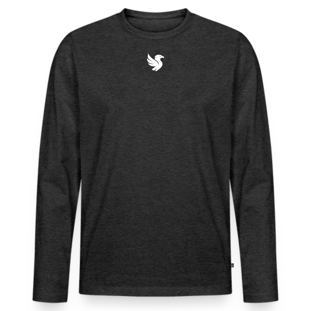 Core Longsleeve (Ivory) - Anthrazit meliert
