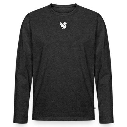 Core Longsleeve (Ivory) - Anthrazit meliert