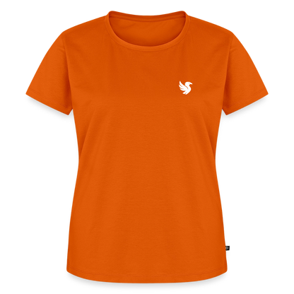 Élise Premium Tee (Ivory) - Orange 