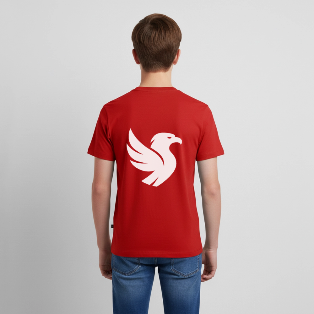 "Big Bird" Backprint Tee - Rot