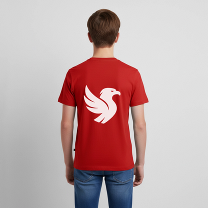 "Big Bird" Backprint Tee - Rot