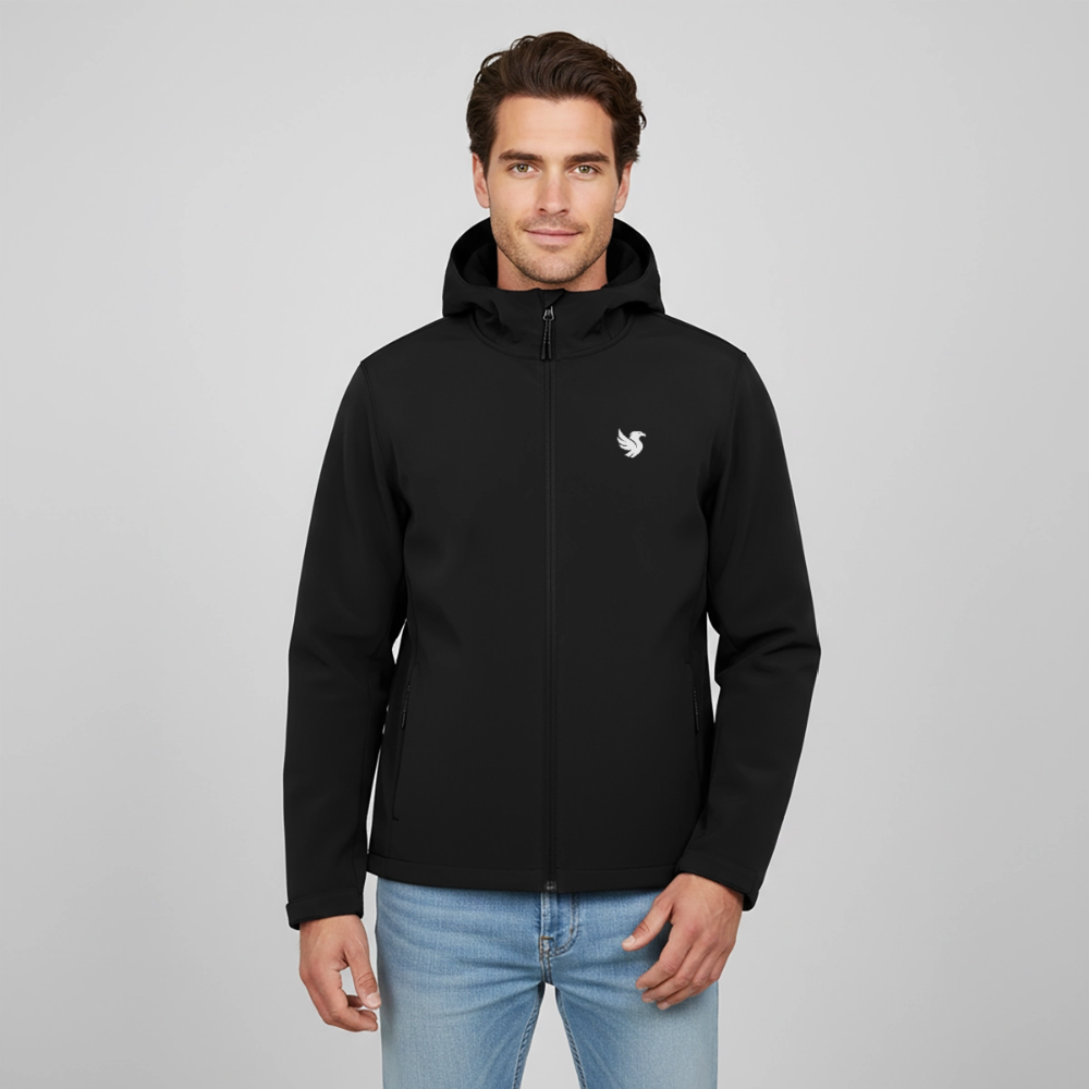 Alpine Tech Jacket (Ivory) - Schwarz