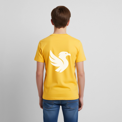 "Big Bird" Backprint Tee - Sonnengelb