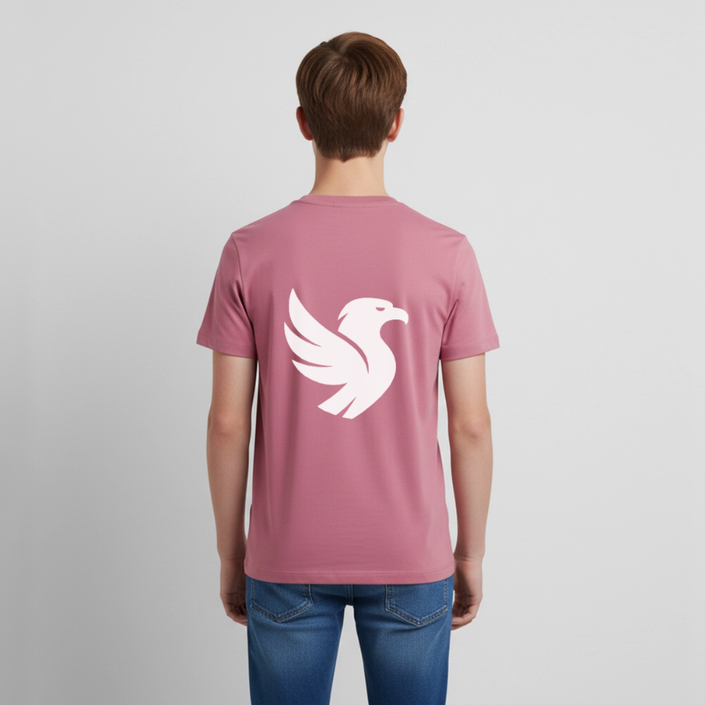 "Big Bird" Backprint Tee - Mauve