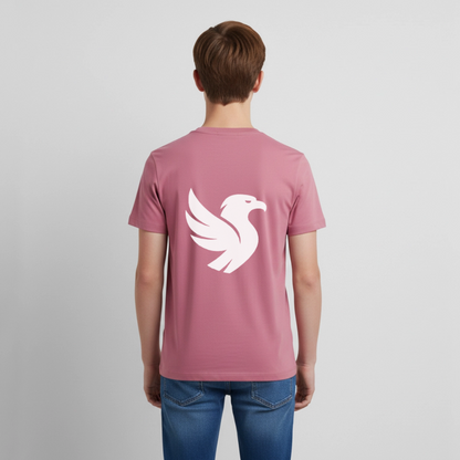 "Big Bird" Backprint Tee - Mauve
