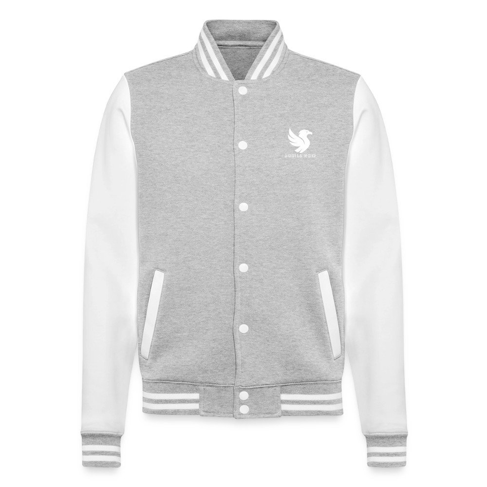 Ivy League (Ivory) - Grau meliert/Weiß