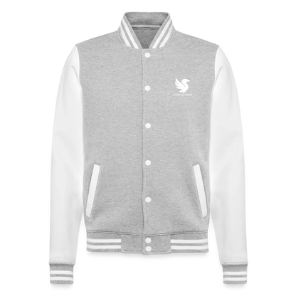 Ivy League (Ivory) - Grau meliert/Weiß